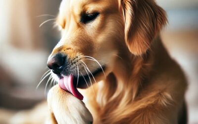 ¿Por qué mi perro se lame o muerde las patas?